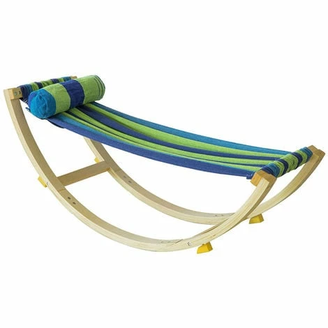 SoBuy Children Kids Rocking Hammock Bench Rocking Chair KMB16-J 5 SoBuy Children Kids Rocking Hammock Bench Rocking Chair KMB16-J - Image 5