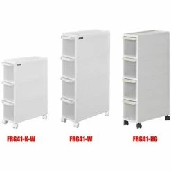 SoBuy 3 Drawers Storage Unit /Cart, Slide Out Tower Cabine FRG41-K-W 9 SoBuy 3 Drawers Storage Unit /Cart, Slide Out Tower Cabine FRG41-K-W -SOBUY Shop 12271623 5