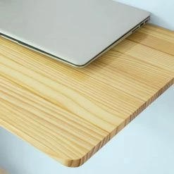 SoBuy Wood Wall-mounted Drop-leaf Table, Folding Kitchen & Dining Table Desk, Children Table, 60x40cm, FWT03-N -SOBUY Shop 13513813 3