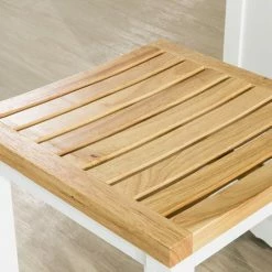 SoBuy Set Of 2 Wooden Kitchen Breakfast Bar Stool, Kitchen Stool Dining Stool Bathroom Stool,FST29-WNx2 8 SoBuy Set Of 2 Wooden Kitchen Breakfast Bar Stool, Kitchen Stool Dining Stool Bathroom Stool,FST29-WNx2 -SOBUY Shop 13513848 4