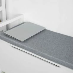 SoBuy Storage Bench With Lift Up Top And Seat Cushion, Bench With Storage Chest, Toy Chest, FSR76-W 8 SoBuy Storage Bench With Lift Up Top And Seat Cushion, Bench With Storage Chest, Toy Chest, FSR76-W -SOBUY Shop 15935782 4