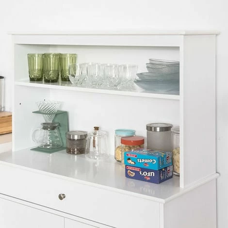 SoBuy Home Kitchen Sideboard Storage Cabinet Cupboard White,FSB26-W 5 SoBuy Home Kitchen Sideboard Storage Cabinet Cupboard White,FSB26-W - Image 5