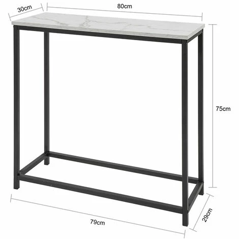 SoBuy Console Table Side Table End Table Hall Table Living Room Table,FSB29-SCH 3 SoBuy Console Table Side Table End Table Hall Table Living Room Table,FSB29-SCH - Image 3