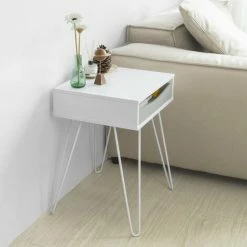 SoBuy Side Table End Table Bedside Table, Coffee Table Bed Sofa Side Table,FBT82-W 8 SoBuy Side Table End Table Bedside Table, Coffee Table Bed Sofa Side Table,FBT82-W -SOBUY Shop 22406334 4