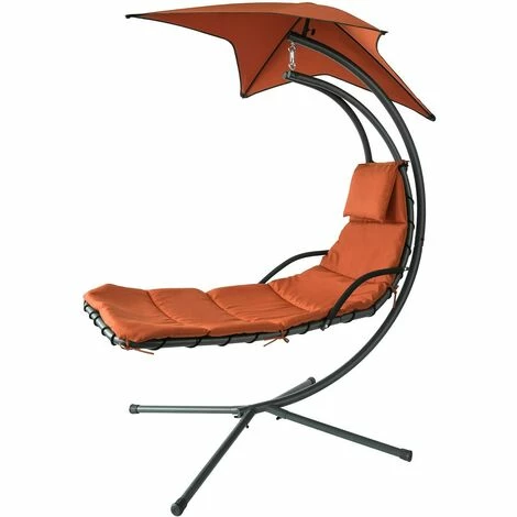 SoBuy Garden Patio Hammock Swing Hammock Swing Chair Sun Lounger Relaxing Chair, OGS39-ZG 1 SoBuy Garden Patio Hammock Swing Hammock Swing Chair Sun Lounger Relaxing Chair, OGS39-ZG