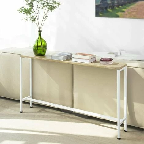 SoBuy White Console Table Hall Table Side Table End Table Living Room Entryway Sofa Table,FSB19-Z 2 SoBuy White Console Table Hall Table Side Table End Table Living Room Entryway Sofa Table,FSB19-Z - Image 2
