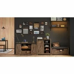 SoBuy Storage Cabinet Sideboard With 2 Sliding Doors,FSB60-N -SOBUY Shop 53830122 5