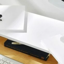 SoBuy Monitor Stand Computer Screen Monitor Stand,Designed For 2 Monitors,BBF08-W 9 SoBuy Monitor Stand Computer Screen Monitor Stand,Designed For 2 Monitors,BBF08-W -SOBUY Shop 55298433 5