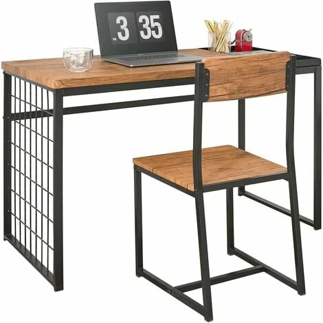 SoBuy Desk And Chair Set, Computer Desk Workstation,FWT60-N 1 SoBuy Desk And Chair Set, Computer Desk Workstation,FWT60-N
