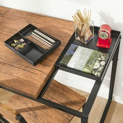 SoBuy Desk And Chair Set, Computer Desk Workstation,FWT60-N 4 SoBuy Desk And Chair Set, Computer Desk Workstation,FWT60-N - Image 4