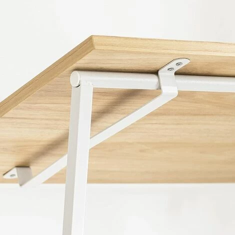 SoBuy Foldable Desk Computer Desk Children Teenagers Desk,FWT88-WN 5 SoBuy Foldable Desk Computer Desk Children Teenagers Desk,FWT88-WN - Image 5