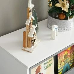 SoBuy Children Kids Bookcase Book Shelf Toy Shelf Storage Display Shelf, KMB33-W 8 SoBuy Children Kids Bookcase Book Shelf Toy Shelf Storage Display Shelf, KMB33-W -SOBUY Shop 55298476 4