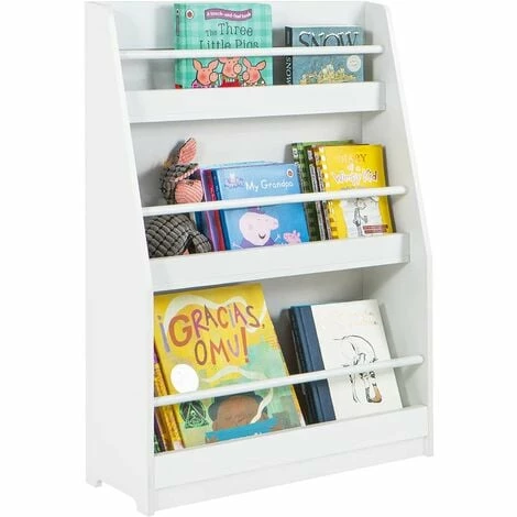 SoBuy Children Kids Bookcase Book Shelf Toy Shelf Storage Display Shelf Rack Organizer,KMB45-W 1 SoBuy Children Kids Bookcase Book Shelf Toy Shelf Storage Display Shelf Rack Organizer,KMB45-W