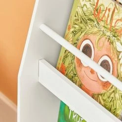 SoBuy Children Kids Bookcase Book Shelf Toy Shelf Storage Display Shelf Rack Organizer,KMB45-W 9 SoBuy Children Kids Bookcase Book Shelf Toy Shelf Storage Display Shelf Rack Organizer,KMB45-W -SOBUY Shop 55298479 5