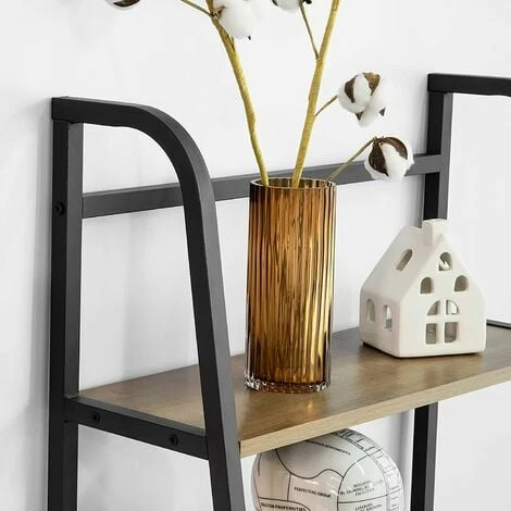 SoBuy 4 Tiers Ladder Shelf Bookcase Book Shelf, STR09-PF 4 SoBuy 4 Tiers Ladder Shelf Bookcase Book Shelf, STR09-PF - Image 4