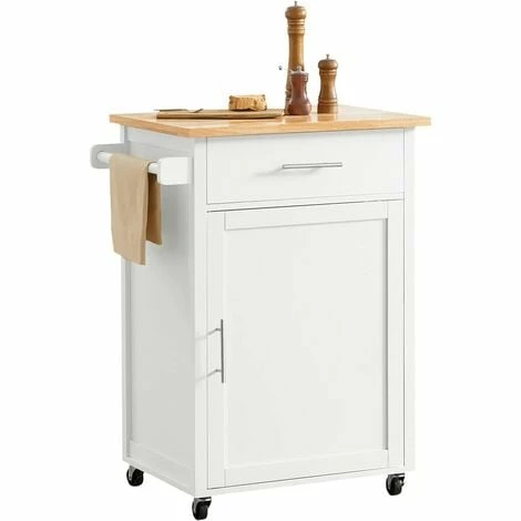 SoBuy Kitchen Trolley Cart Storage Trolley Cabinet Cupboard,FKW102-WN 1 SoBuy Kitchen Trolley Cart Storage Trolley Cabinet Cupboard,FKW102-WN