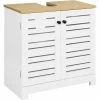 SoBuy Bathroom Under Sink Cabinet Vanity Unit,BZR40-W