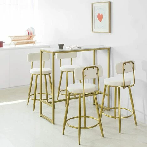 SoBuy Kitchen Breakfast Bar Table Dining Table Coffee Bar,FSB34-G 5 SoBuy Kitchen Breakfast Bar Table Dining Table Coffee Bar,FSB34-G - Image 5