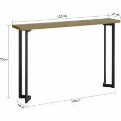 SoBuy Console Table Hall Table Side Table End Table Sofa Table,FSB50-PF 7 SoBuy Console Table Hall Table Side Table End Table Sofa Table,FSB50-PF -SOBUY Shop 58370529 3