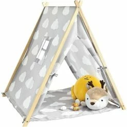 SoBuy Children Kids Play Tent Playhouse With Floor Mat,OSS02-F01