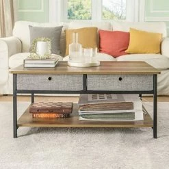 SoBuy Industrial Vintage Style Coffee Table Sofa Table TV Stand Table,FBT107-PF 9 SoBuy Industrial Vintage Style Coffee Table Sofa Table TV Stand Table,FBT107-PF -SOBUY Shop 58494778 5