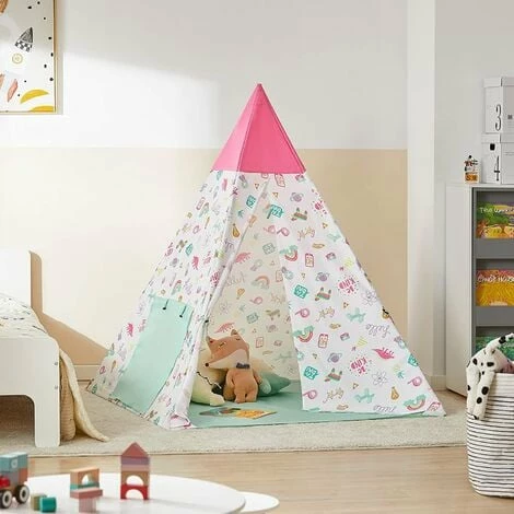 SoBuy Indoor Outdoor Children Play Tent Foldable Children Tent With Portable Bag,OSS06 2 SoBuy Indoor Outdoor Children Play Tent Foldable Children Tent With Portable Bag,OSS06 - Image 2