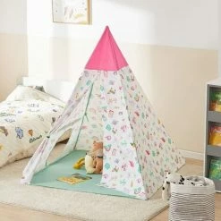 SoBuy Indoor Outdoor Children Play Tent Foldable Children Tent With Portable Bag,OSS06 9 SoBuy Indoor Outdoor Children Play Tent Foldable Children Tent With Portable Bag,OSS06 -SOBUY Shop 58494780 5