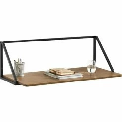 SoBuy Wall Table Wall Desk Computer Desk Home Office Table Desk Computer Workstation Kitchen Dining Table,FWT95-F