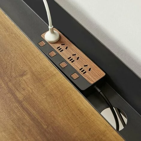 SoBuy Home Office Table Desk Computer Desk Workstation Writing Desk Computer Laptop PC Desk,FWT79-PF 4 SoBuy Home Office Table Desk Computer Desk Workstation Writing Desk Computer Laptop PC Desk,FWT79-PF - Image 4