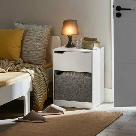 SoBuy Side Table End Table Telephone Table Lamp Table Sofa Table Bedside Table,FBT109-W 2 SoBuy Side Table End Table Telephone Table Lamp Table Sofa Table Bedside Table,FBT109-W - Image 2