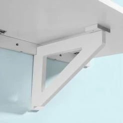 SoBuy Folding Wood Wall Kitchen Dining Table 60x40cm,White,FWT03-W 9 SoBuy Folding Wood Wall Kitchen Dining Table 60x40cm,White,FWT03-W -SOBUY Shop 5890686 5