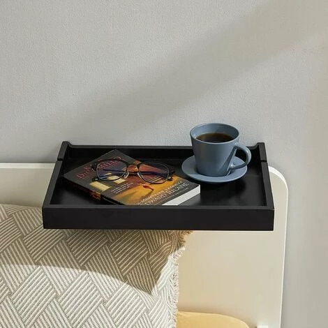 SoBuy Bedside Shelf Clip-on Hanging Shelf Bed Side Shelf Table Tray,NKD01-SCH 5 SoBuy Bedside Shelf Clip-on Hanging Shelf Bed Side Shelf Table Tray,NKD01-SCH - Image 5