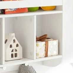 SoBuy Children Kids Wall Shelf Book Shelf Toy Shelf Storage Display Shelf Rack,KMB46-W 8 SoBuy Children Kids Wall Shelf Book Shelf Toy Shelf Storage Display Shelf Rack,KMB46-W -SOBUY Shop 59941594 4