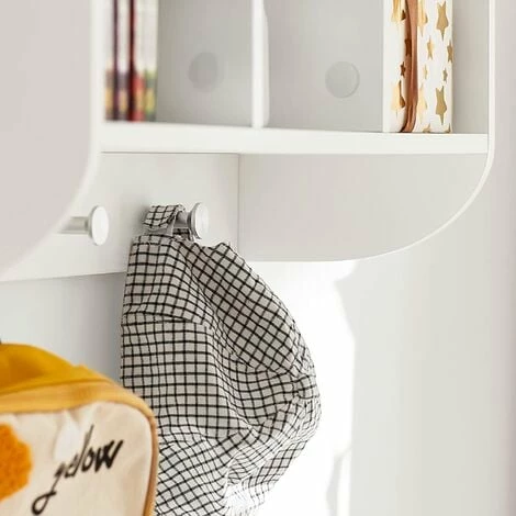SoBuy Children Kids Wall Shelf Book Shelf Toy Shelf Storage Display Shelf Rack,KMB46-W 5 SoBuy Children Kids Wall Shelf Book Shelf Toy Shelf Storage Display Shelf Rack,KMB46-W - Image 5