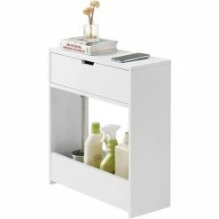 SoBuy Bathroom Toilet Paper Roll Holder,BZR48-W