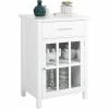 SoBuy Sideboard Storage Cabinet Cupboard Side Cabinet Side Table,FSB31-W