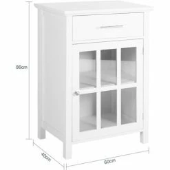 SoBuy Sideboard Storage Cabinet Cupboard Side Cabinet Side Table,FSB31-W 7 SoBuy Sideboard Storage Cabinet Cupboard Side Cabinet Side Table,FSB31-W -SOBUY Shop 59941714 3