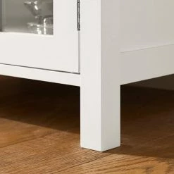 SoBuy Sideboard Storage Cabinet Cupboard Side Cabinet Side Table,FSB31-W 9 SoBuy Sideboard Storage Cabinet Cupboard Side Cabinet Side Table,FSB31-W -SOBUY Shop 59941714 5
