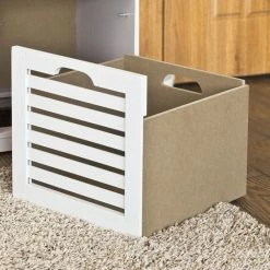 SoBuy Shoe Storage Bench With Drawers & Cushion,FSR23-W -SOBUY Shop 6033766 5