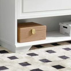 SoBuy Hallway Shoe Cabinet Shoe Rack Shoe Storage Cupboard Organizer Unit,FSR104-W -SOBUY Shop 60743655 5