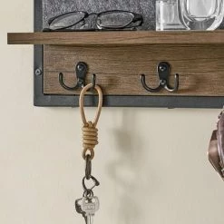 SoBuy Wall Coat Rack With Felt Board And Metal Grid,FHK20-N 9 SoBuy Wall Coat Rack With Felt Board And Metal Grid,FHK20-N -SOBUY Shop 60743735 5