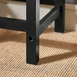 SoBuy Set Of 2 Wooden Kitchen Breakfast Bar Stool Kitchen Stool Dining Stool,FST29-SCHx2 -SOBUY Shop 60743740 5