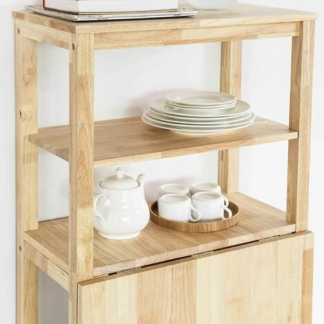 SoBuy Folding Dining Table Dining Room Table Kitchen Table,FWT70-N 4 SoBuy Folding Dining Table Dining Room Table Kitchen Table,FWT70-N - Image 4