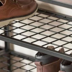 SoBuy Hallway 4 Tiers Shoe Rack Shoe Organizer With Umbrella Stand,FSR112-N -SOBUY Shop 60743863 5