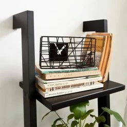 SoBuy Wood 3 Tiers Storage Display Wall Shelf,FRG32-SCH, Black -SOBUY Shop 6102150 4