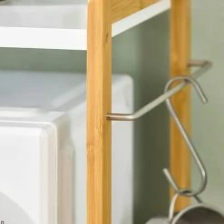 SoBuy Kitchen Shelf Organizer Microwave Shelf,KCR07-WN -SOBUY Shop 65442343 5