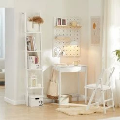 SoBuy Wood White Home Office Kids Table Computer Desk With Drawer,FWT43-W 7 SoBuy Wood White Home Office Kids Table Computer Desk With Drawer,FWT43-W -SOBUY Shop 6614245 3