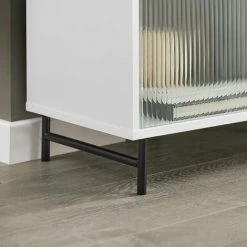SoBuy Hallway Storage Bench Shoe Bench Shoe Rack With Glass Sliding Doors,FSR115-W 7 SoBuy Hallway Storage Bench Shoe Bench Shoe Rack With Glass Sliding Doors,FSR115-W -SOBUY Shop 67396879 3