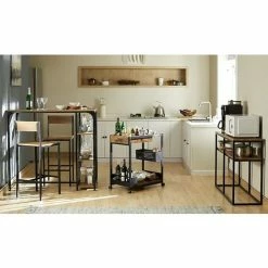 SoBuy Console Table Hall Table Living Room Table Sofa Table Side Table End Table With 2 Shelves,FSB42-Q -SOBUY Shop 67396882 5