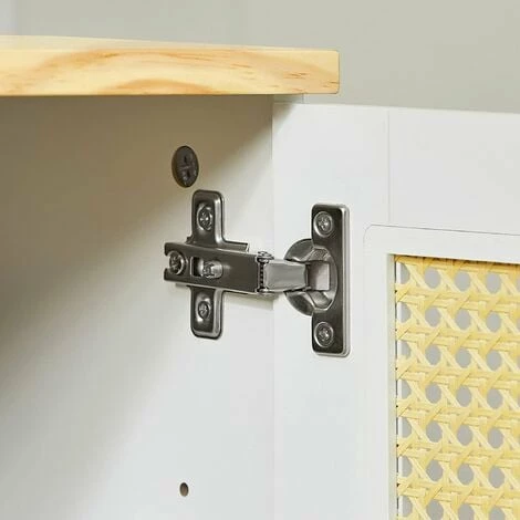 SoBuy Hallway Shoe Bench Shoe Cabinet With 2 Doors,FSR103-WN 5 SoBuy Hallway Shoe Bench Shoe Cabinet With 2 Doors,FSR103-WN - Image 5